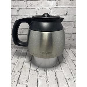 Mr. Coffee Stainless Steel Thermal 8 Cup Replacement Carafe Coffee Pot with lid